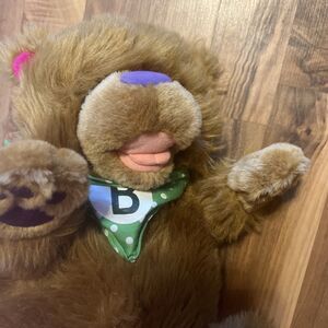 Alpha BUDDY BEAR B PUPPET Scott Foresman 14" Plush 2009 Animal Toy Golf Cover